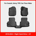 Floor Mat Manufacturer - Custom TPE for Suzuki Jimny 2019-2024 3D