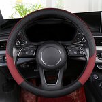 Steering Wheel Cover Manufacturer - Anti-Slip Leather Truck 42cm Fashion Style