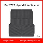 Truck Bed Mat Manufacturer - Custom Fit Rubber TPE for Hyundai Santa Cruz 2022