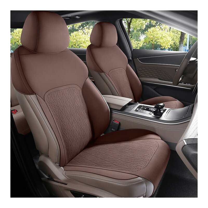 Seat Kits Manufacturer - Custom Fit Suede Saddle for BYD Han EV 2020-2025