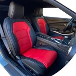 Seat Covers Manufacturer - Custom Fit for Chevrolet Camaro 5th & 6th Gen Leather