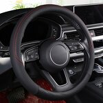 Steering Wheel Cover Manufacturer - Anti-Slip Leather Truck 42cm Fashion Style