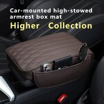 Armrest Cushion Mat Manufacturer - Universal Artificial Leather Memory Foam 32x18cm