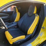 Seat Covers Manufacturer - Custom Fit for Chevrolet Camaro 5th & 6th Gen Nappa Leather
