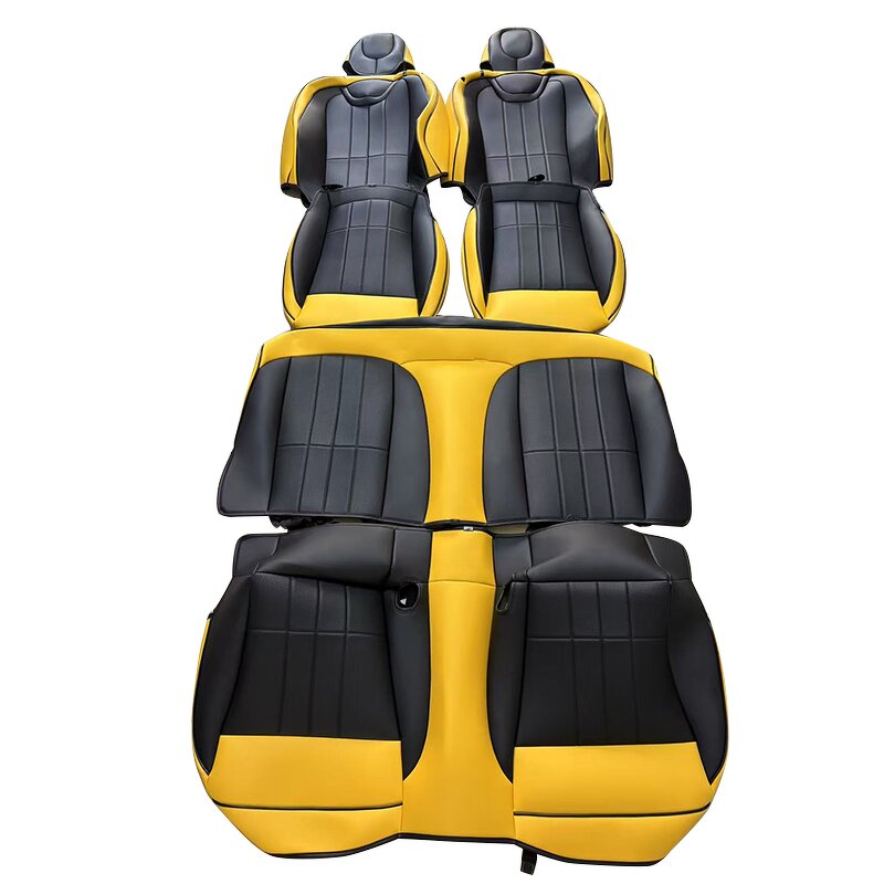 Seat Covers Manufacturer - Custom Fit for Chevrolet Camaro 5th & 6th Gen Leather