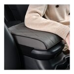 Armrest Cover Manufacturer - Universal Artificial Leather Memory Foam 32x22cm