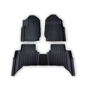 Floor Mat Manufacturer - Custom Fit TPE for 2019-2022 Ford Ranger LHD Trunk