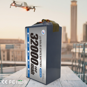 Lithium Ion Battery - Manufacturer - Custom JJ 7S/6S/12S 32000-33000mah Semi Solid State UAV