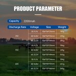 RC Lipo Battery - Manufacturer - 7.4V-22.2V 2S-6S 2200-5200mah Custom Rechargeable