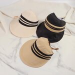 Reversible Sun Visor - Manufacturer - Wholesale Double Sided Wide Brim UPF50+ Ponytail Beach