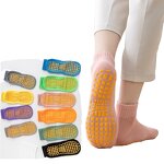 Trampoline Socks - Manufacturer - 100% Cotton Anti-Slip Kids Adults Non-Slip Floor Free Size