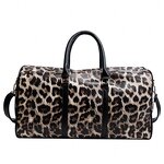 Duffle Bag Manufacturer - Pu Leather Leopard Print Waterproof Travel