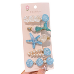 Hair Clip Set Manufacturer - Mid Waist Mermaid Tail Shell-Inspired