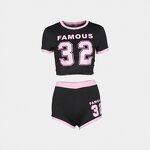 Shorts Set Manufacturer - Two Piece Casual Fitness for Women