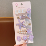 Hair Clip Set Manufacturer - Mid Waist Mermaid Tail Shell-Inspired