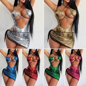 Bikinis Manufacturer - Two Piece Set Shiny for Women