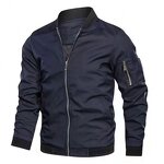 Jacket Manufacturer - Men's Stand Collar Zipper Pocket Outdoor