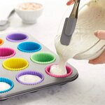 Muffin Mould Manufacturer - 7cm Silicone DIY Baking Cupcake