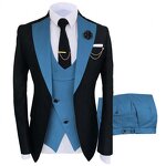 Business Suit Manufacturer - Three-Piece Formal Slim-Fit Banquet