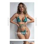 Bikinis Manufacturer - Two Piece Set Leopard Print for Women