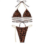 Bikinis Manufacturer - Two Piece Set Leopard Print for Women