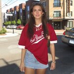 T-Shirt Manufacturer - Short Sleeve Letter Print Jersey