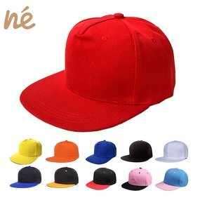 Baseball Cap - Manufacturer - 5 Panel Cotton Flat Brim Snapback 3D Embroidery Hip Hop Outdoor