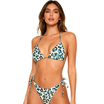 Bikini Swimsuit - Manufacturer - Luxury Sexy Streak Long String Halter Lace-Up Tank Bra