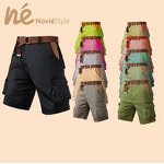 Men's Cargo Shorts - Manufacturer - Custom 6-Pocket 5 Inch Cotton Breathable Woven Casual