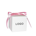 Souvenirs Paper Box Manufacturer - Foldable Square White Customization