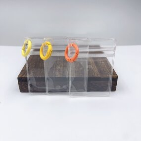 Zipper Bag Manufacturer - Transparent PVC for Jewelry Accessories with Key Rings