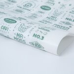 Wrapping Tissue Paper Manufacturer - Green Writing Pack for Clothing