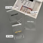 Plastic Zipper Bag Manufacturer - Transparent PVC Private Logo for Jewelry