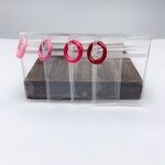 Zipper Bag Manufacturer - Transparent PVC for Jewelry Accessories with Key Rings