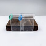 Zipper Bag Manufacturer - Transparent PVC for Jewelry Accessories with Key Rings