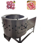 Poultry Cleaning Machine - Manufacturer - Motorized Gizzard Fat Remover Feet Peeler Plucker Feature