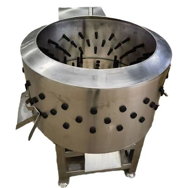 Gizzard Deoiling Machine - Manufacturer - MD 220V Chicken Feet Skin Remover 1 Year Warranty Pump