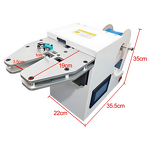 Lollipop Twist Tie Machine - Manufacturer - Semi-Automatic Bakery Bread Bag Metal Wire Plastic Paper