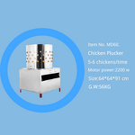 Poultry Feather Removal Machine - Manufacturer - 220V High Productivity Pump Core Components Chicken