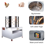 Poultry Slaughter Equipment - Manufacturer - Home Use Quail Chicken Pigeon Duck Feather Removal Core Bearing