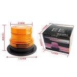 LED Strobe Beacon - Manufacturer - 12V 12W Car Truck Red Magnetic Roof 6-Month Warranty