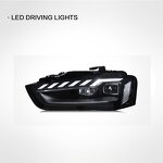 LED Headlight Assembly - Manufacturer - Audi A5 2012-2016 B8.5 B9.5 Plug Play 8000K