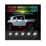 Ambient LED Lights - Manufacturer - Hilmo LED-1688 Single Color Waterproof Automotive Car
