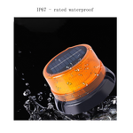 LED Warning Safety Light - Manufacturer - Hilmo LED-048 90led Solar USB Magnetic ON/OFF