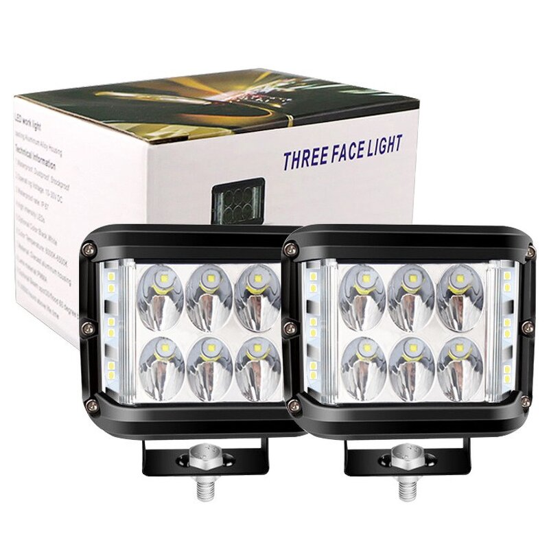 LED Work Light - Manufacturer - 36W 12V Three-Sided Emission Off-road Vehicle Top Bar Strobe