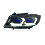 LED Front Light - Manufacturer - 3 Series M3 E92 E93 2006-2012 Yellow+White DRL 6000Lm