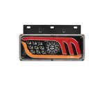 LED Rear Taillight - Manufacturer - DQ DQTL-131 24V Waterproof Truck Electronic Brake Red