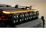 Off Road LED Light - Manufacturer - 120W 9inch Amber DRL 6000LM 4000K Round Car Lamp