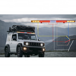 3 in 1 LED Lightbar - Manufacturer - COB Tail Light 12V-24V Turning Braking Reversing Truck