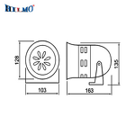 Motor Siren - Manufacturer - CE ISO CCC IEC DC12V/24V AC110V/220V Outdoor Mine Alarm